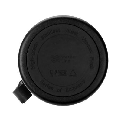 Вакуумный термос Story c покрытием powder, черный-6