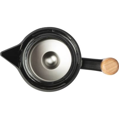 Вакуумный термокувшин Arctic с ситечком, 1200мл, черный-7