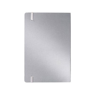 Блокнот классический офисный Juan А5, серебристый-1
