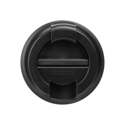 Герметичная термокружка на присоске Kick, 350 мл, черный-10