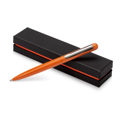 Ручка в футляре Blooming Skate, оранжевый-0