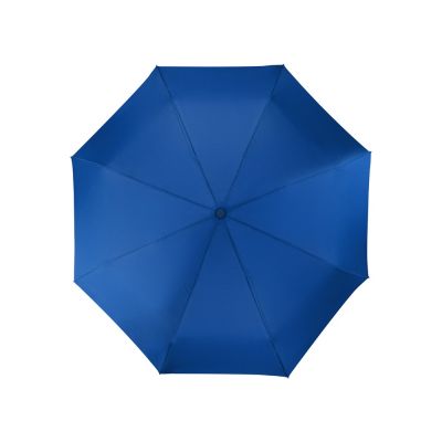 Зонт складной Irvine, полуавтоматический, 3 сложения, с чехлом, синий-5