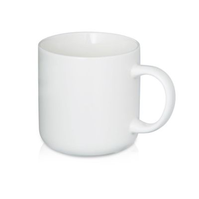 Кружка матовая Rita, 410мл, белый-0