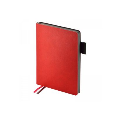 Ежедневник недатированный А5 Boston, красный-0