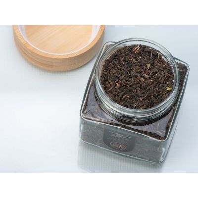 Чай черный, серия Ceremony, Дарджилинг ришихат (Северная Индия), стеклянная банка-2