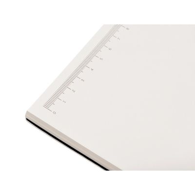 Бизнес-блокнот C1 софт-тач, гибкая обложка, 128 листов, белый-4