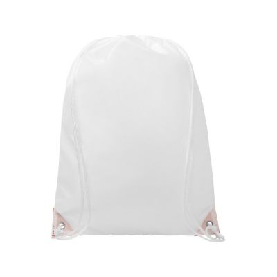 Рюкзак со шнурком Oriole, имеет цветные края, оранжевый-2