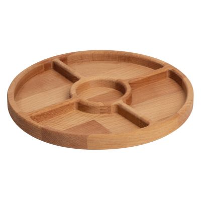 Менажница из бука с пропиткой маслом Delly-2