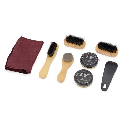 Набор для обуви Честер, черный, натуральный-2