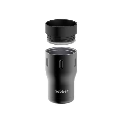 Термос питьевой, вакуумный, бытовой, тм bobber. Объем 0,35 литра. Артикул Tumbler-350 Black Coffee-2