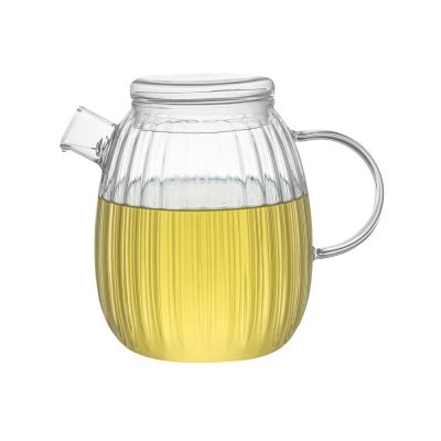 Стеклянный заварочный чайник с гранями Prism-1