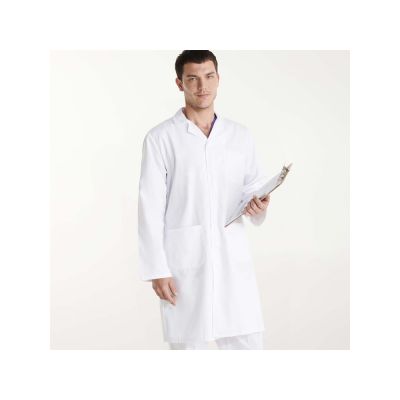 Халат унисекс Vaccine, белый-4