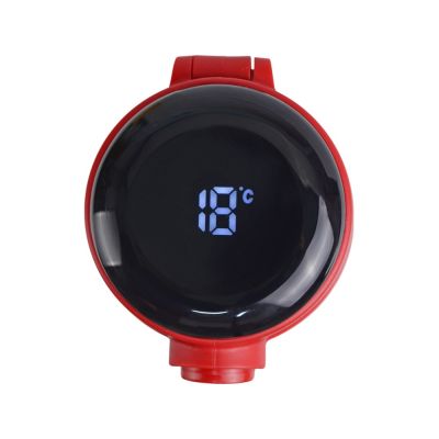 Вакуумная термокружка Waterline с медной изоляцией Bravo, 400 мл, тубус, красный-4