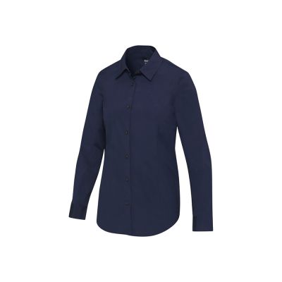 Carnelian женская рубашка из поплина - Navy Blue-0