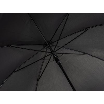 Зонт-трость 1199 Loop с плечевым ремнем, полуавтомат, черный-4