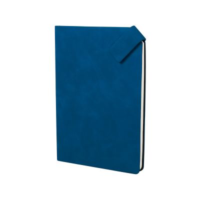 Блокнот А5 в гибкой обложке Chaplin, синий-1