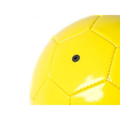 Футбольный мяч FABIO 2-го размера из искусственной кожи, желтый-2