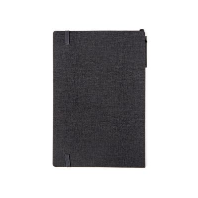 Блокнот с ручкой и набором стикеров А5 Write and stick, черный-5