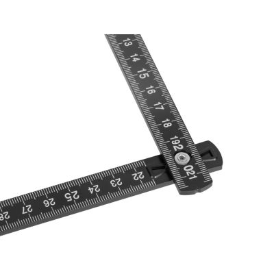 Складная линейка длиной 2 м Plank, черный-4