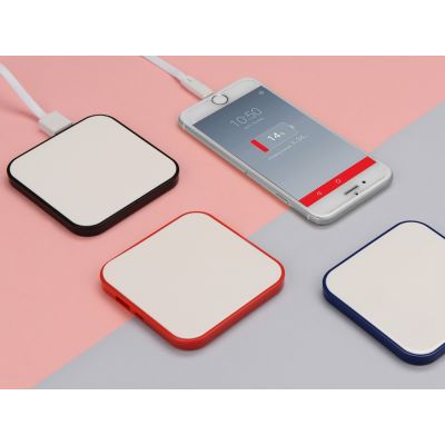 Портативное зарядное устройство (power bank) Квадрум, 2600 mAh, черный-8