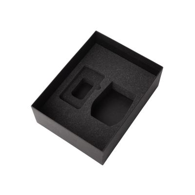 Подарочный набор с термокружкой и повербанком С1, 5000 mAh, красный-4