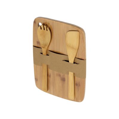 Разделочная доска с кухонными приборами-3