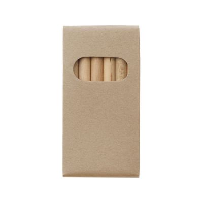 Набор карандашей для раскрашивания Artemaa с 6 предметами, натуральный-1