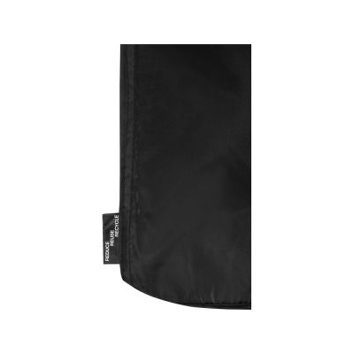 Плед Willow из флиса, вторичного ПЭТ, темно-синий-4