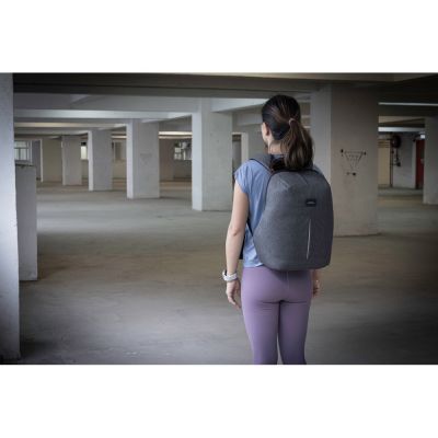 Рюкзак с защитой от краж Phantom Mini, серый-5