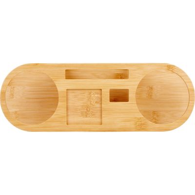 Набор для виски на бамбуковой подставке Boulevardier-4