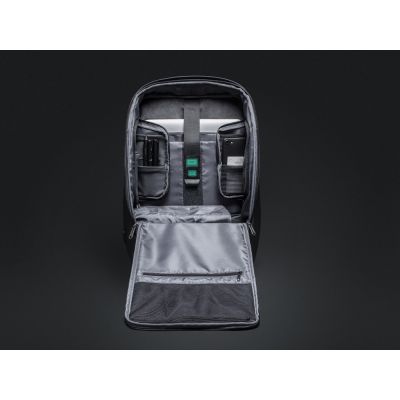 Антикражный рюкзак FlexPackPro для ноутбука 15.6, серый/черный-7