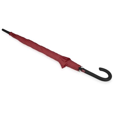 Зонт-трость Bergen, полуавтомат, бордовый-2
