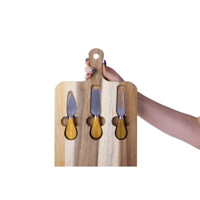 Набор для сыра из акации Parmesan-11