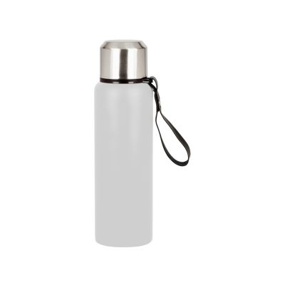 Вакуумный термос Story, тубус, средне-серый-3