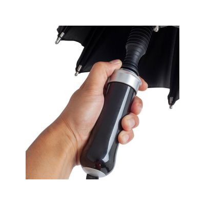 Зонт-трость 7875 RingOpener® полуавтомат, черный-7