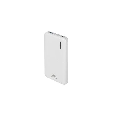 RIVACASE VA2532 (10000 мАч) QC/PD 20W внешний аккумулятор с дисплеем, белый 12/48-0