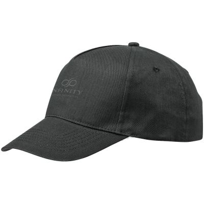 Бейсболка Мемфис 230 5-панельная, серая-5