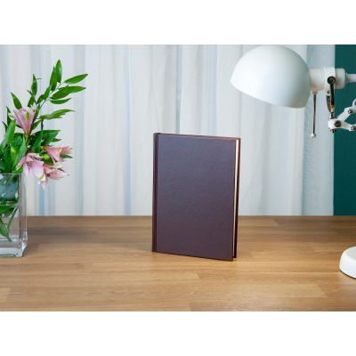Ежедневник недатированный А5 Ideal New, коричневый-3