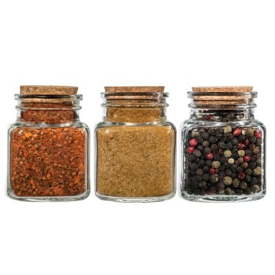 Набор Delicio из трех специй в подставке из бука-4