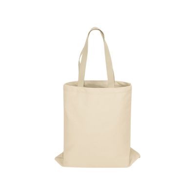 Сумка для шопинга Steady из хлопка с парусиновыми ручками, 260 г/м2, натуральный-2