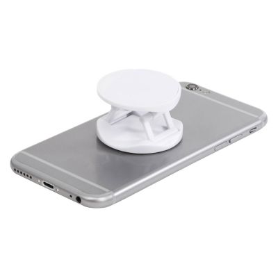 Держатель для телефона с отверстием для пальца Pop Flex, белый-8