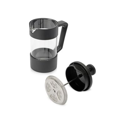 Пластиковый френч-пресс Intense, 600мл, черный-1