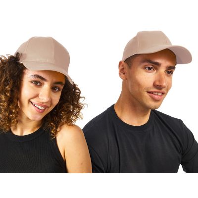 Бейсболка Detroit 6-ти панельная, натуральный-0