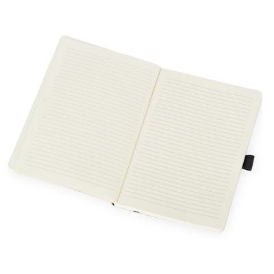 Блокнот Sevilia Soft, гибкая обложка из крафта A5, 80 листов, крафтовый/черный-2