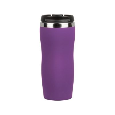 Термокружка Double wall mug C1, soft touch, 350 мл, фиолетовый-2