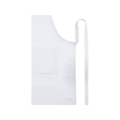 Shara 240 г/м2 Aware™ фартук из переработанного материала - Белый-2