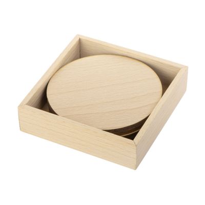 Набор круглых костеров на подставке Drink-3