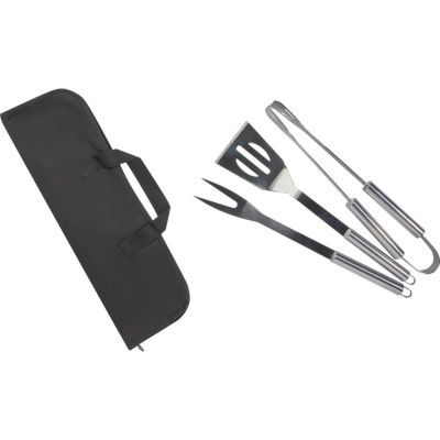 Barcabo Набор для барбекю из 3 предметов, серебристый-3
