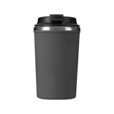 Герметичная термокружка на присоске Kick, 350 мл, серый-4