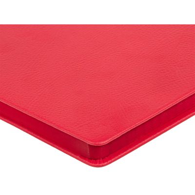 Ежедневник недатированный А5 Megapolis Nappa, красный-4